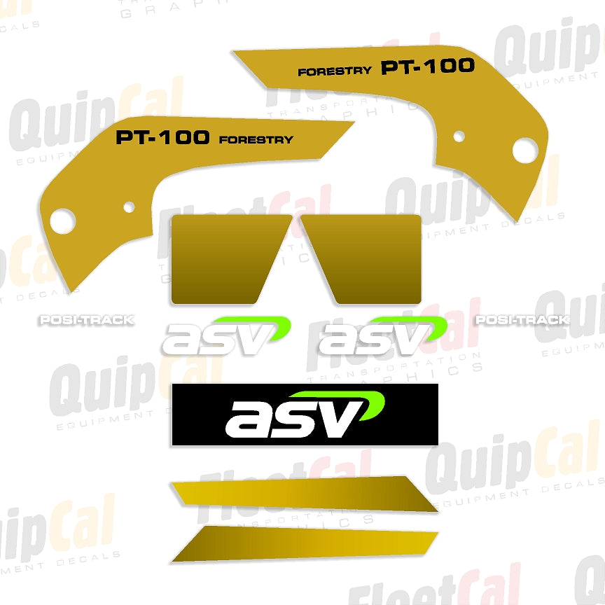 ASV Track Loader Decals