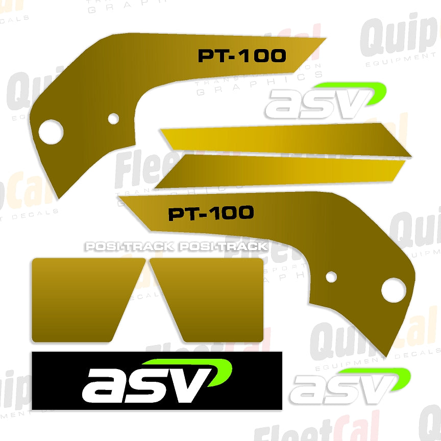 ASV Track Loader Decals