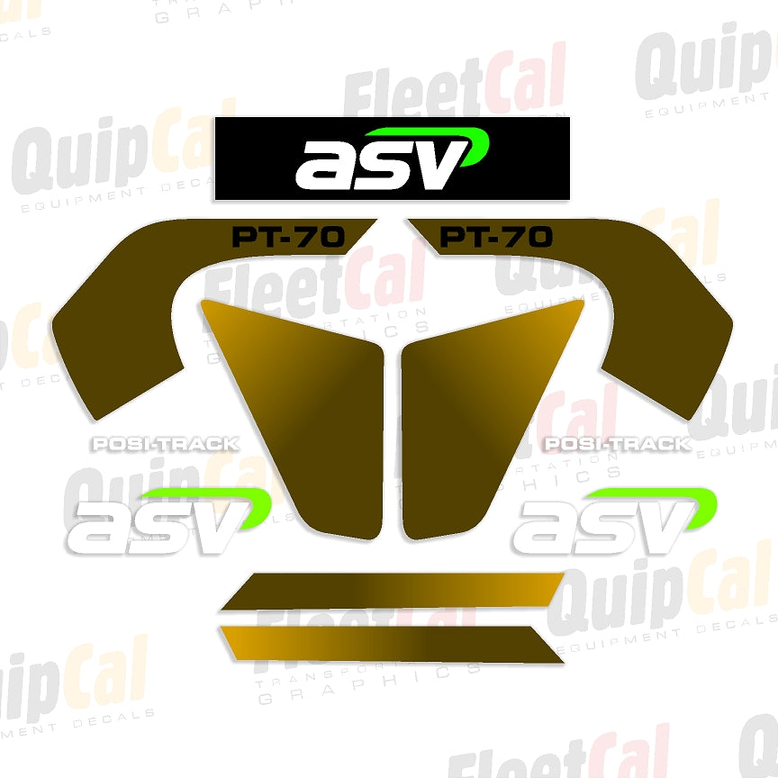 ASV Track Loader Decals