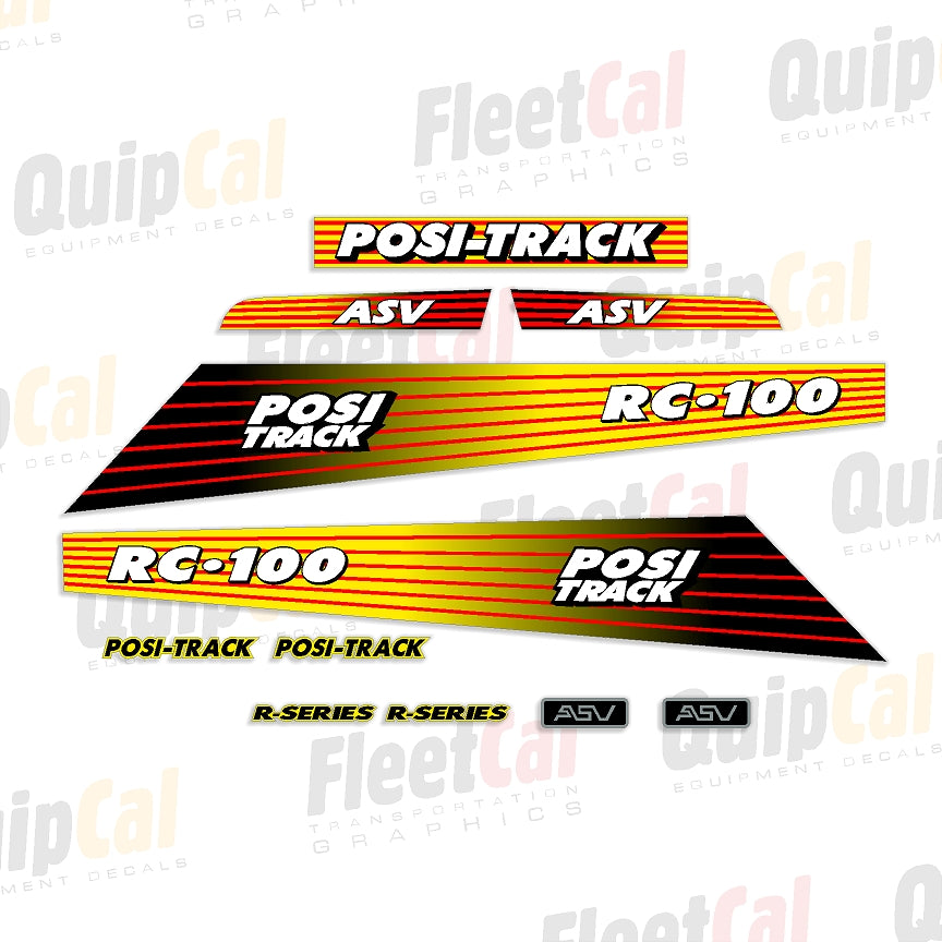 ASV Track Loader Decals