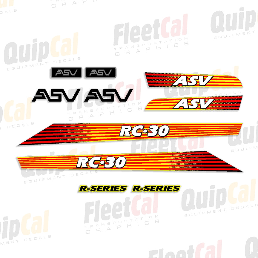 ASV Track Loader Decals