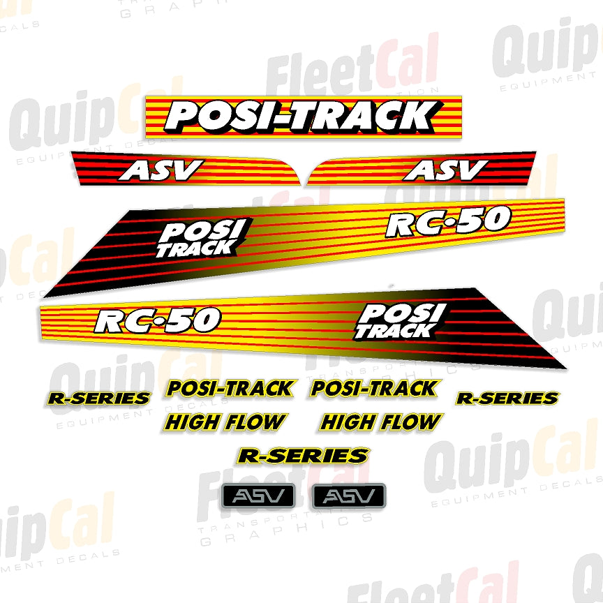 ASV Track Loader Decals