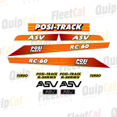 ASV Track Loader Decals