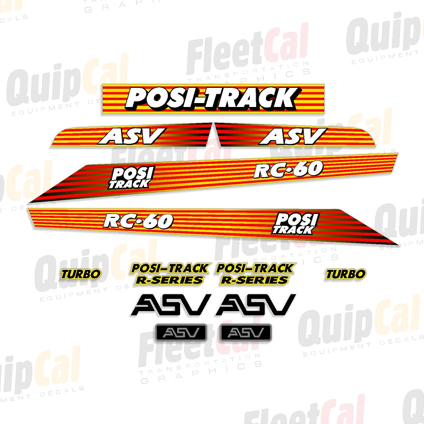 ASV Track Loader Decals