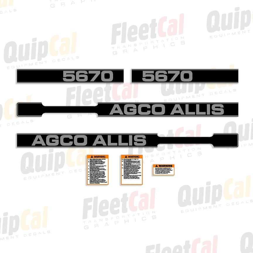 Agco Allis Tractor Decals