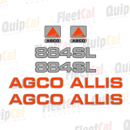 Agco Allis Decals