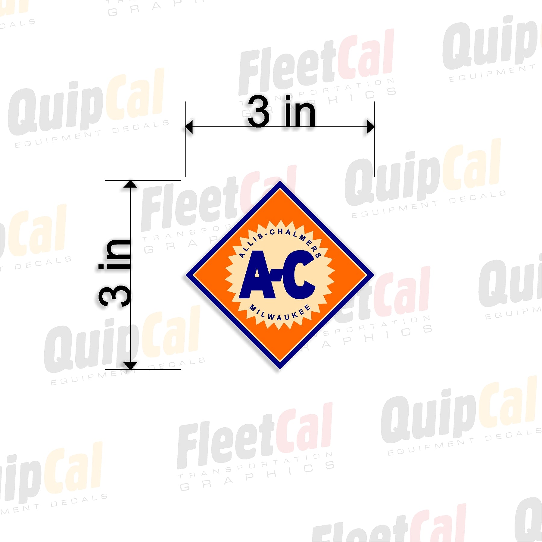 Allis Chalmers Ag Decals