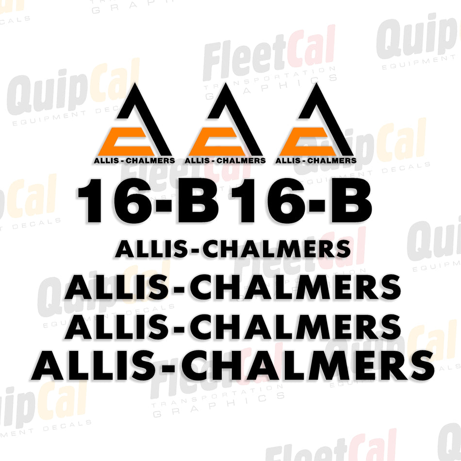 Allis Chalmers Dozer Decals