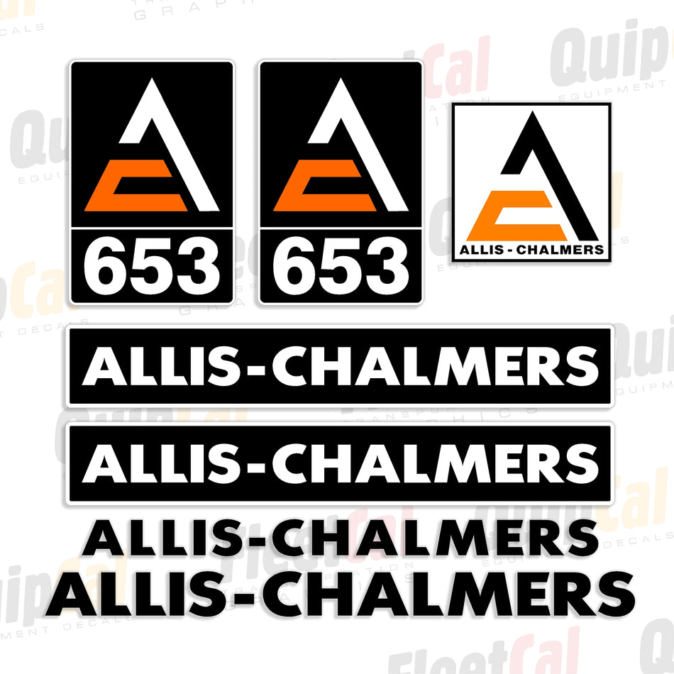 Allis Chalmers Dozer Decals