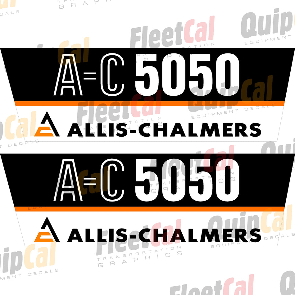 Allis-Chalmers AC5050 Marking Decal Set