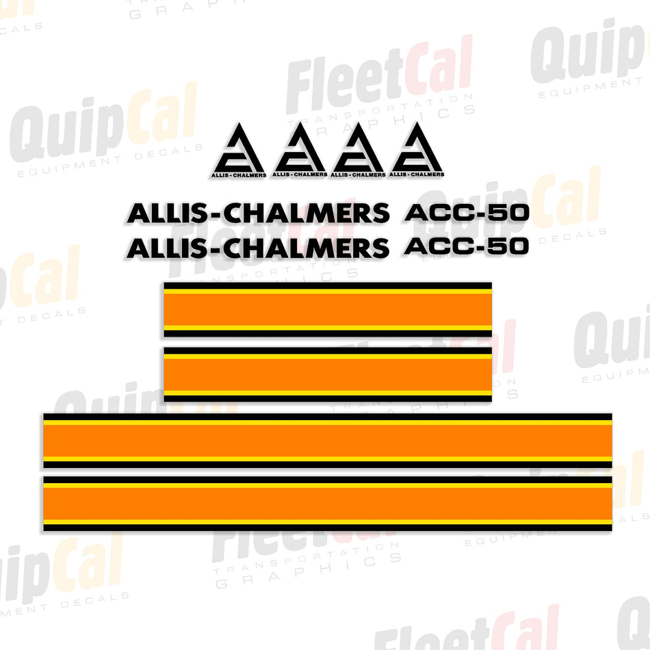 Allis Chalmers Forklift Decals