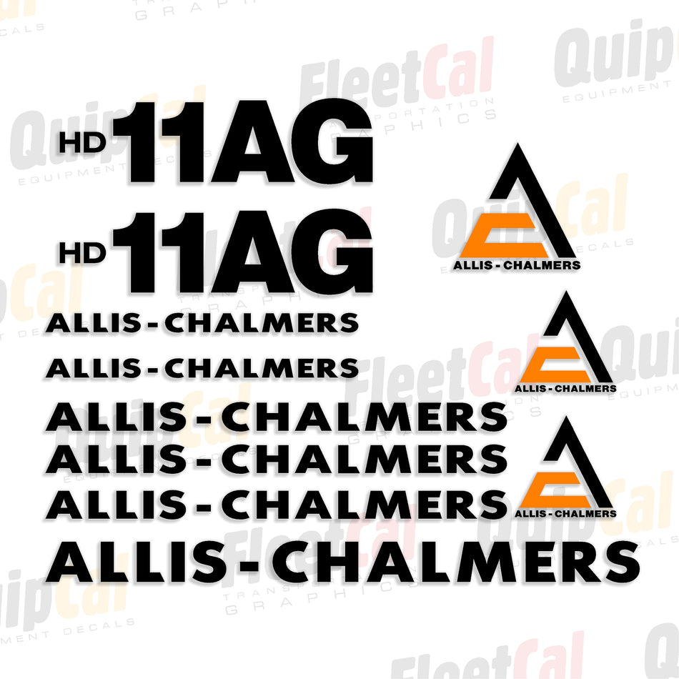 Allis Chalmers Dozer Decals