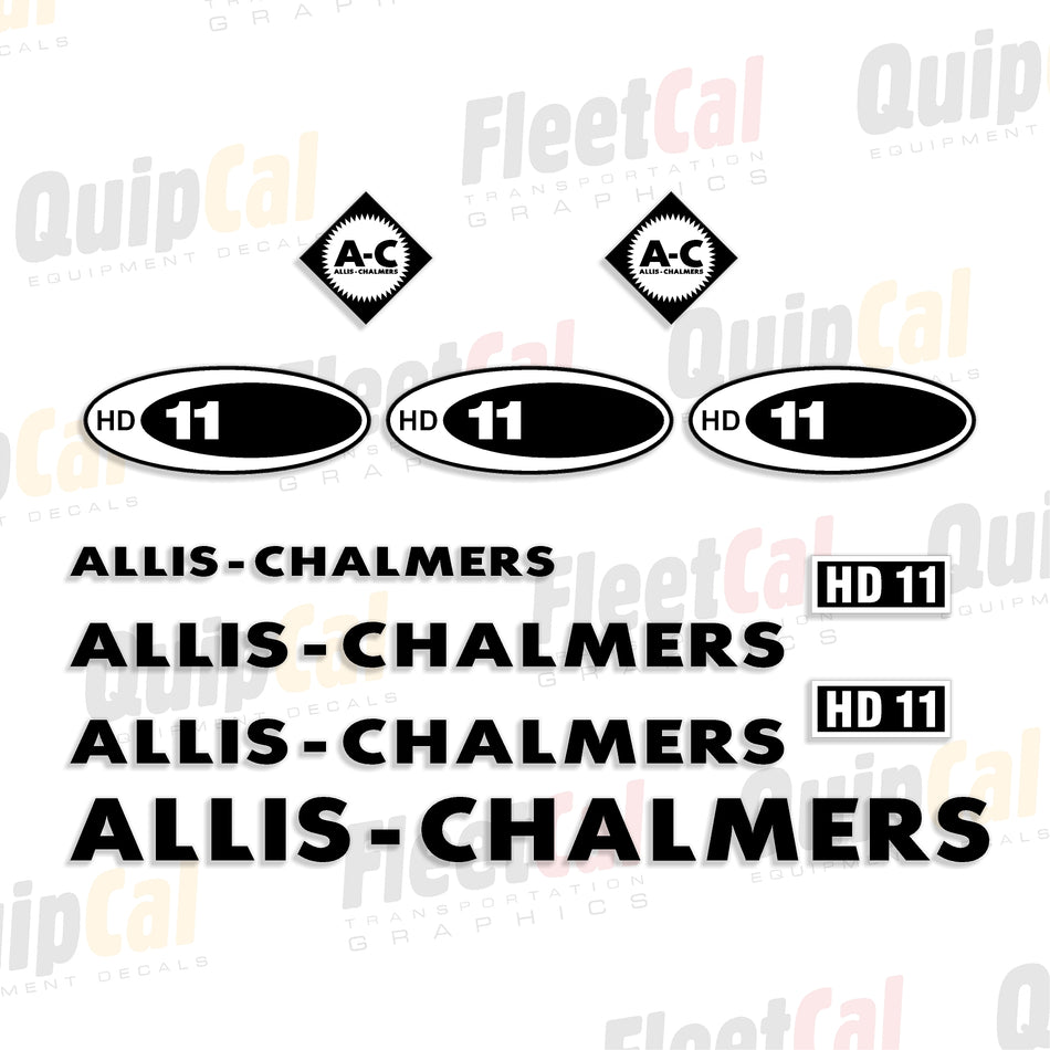 Allis Chalmers Dozer Decals