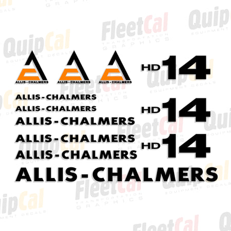 Allis Chalmers Dozer Decals