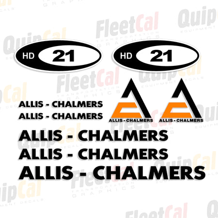 Allis Chalmers Dozer Decals