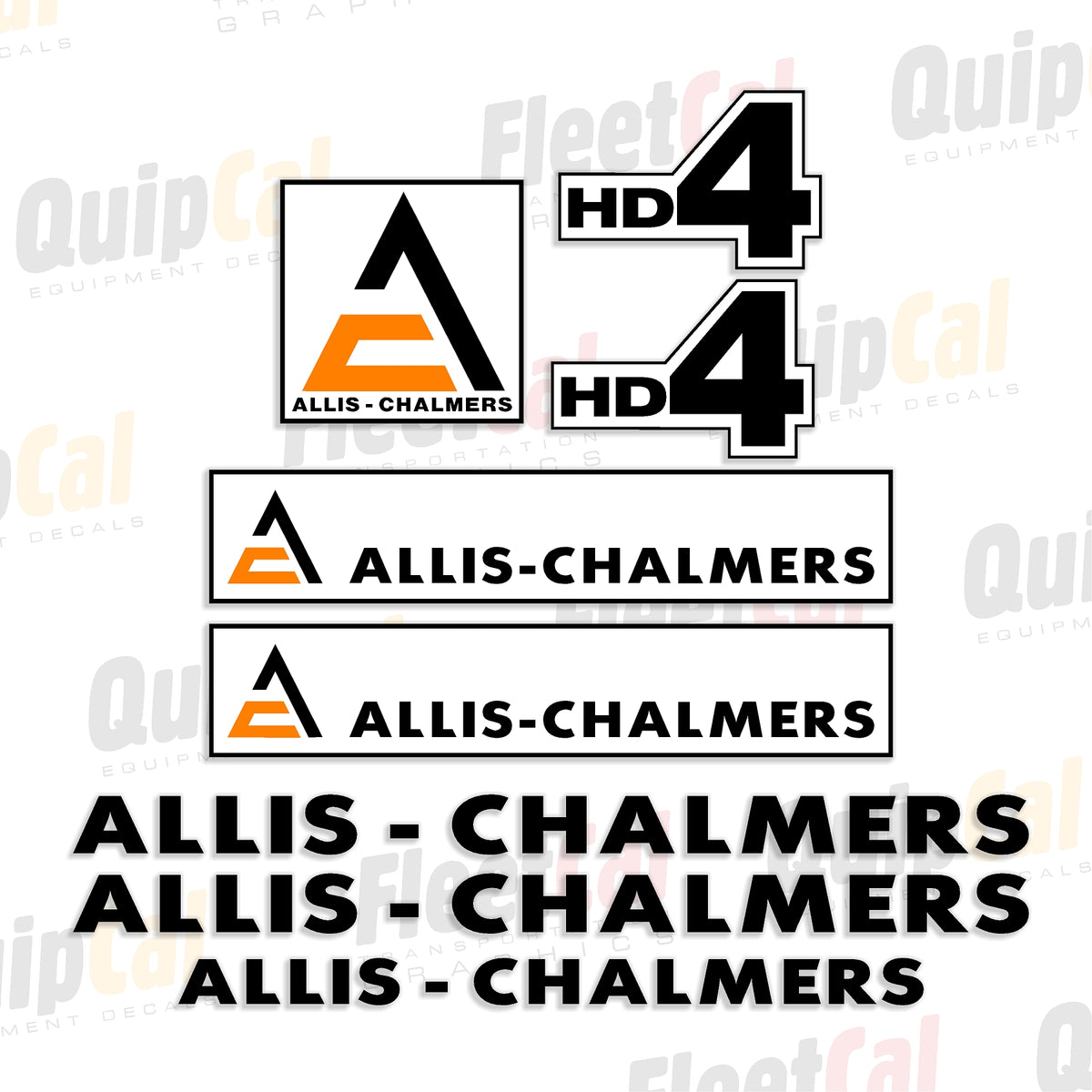 Allis Chalmers Dozer Decals