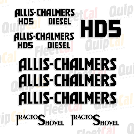 Allis Chalmers Dozer Decals