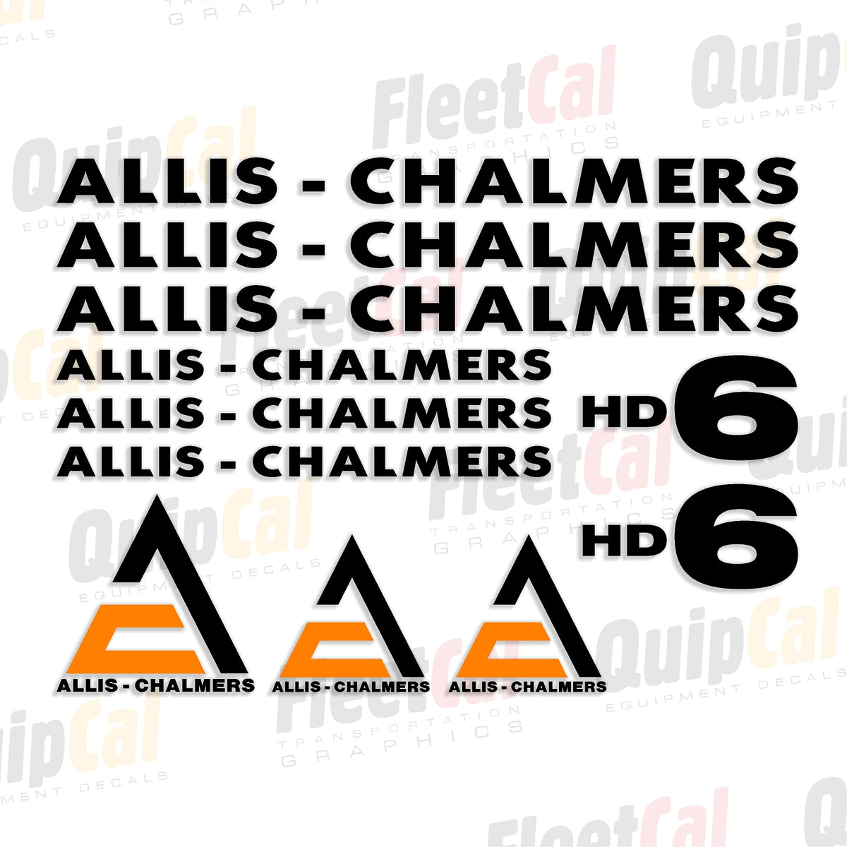 Allis Chalmers Dozer Decals