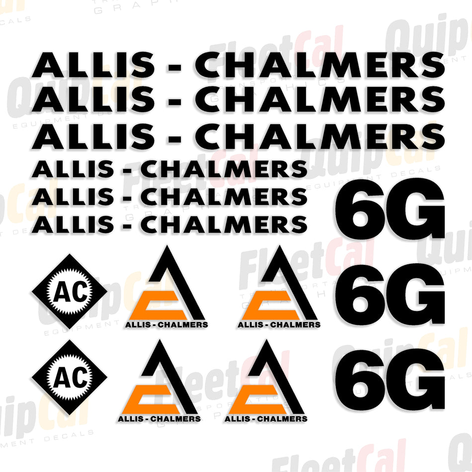 Allis Chalmers Dozer Decals