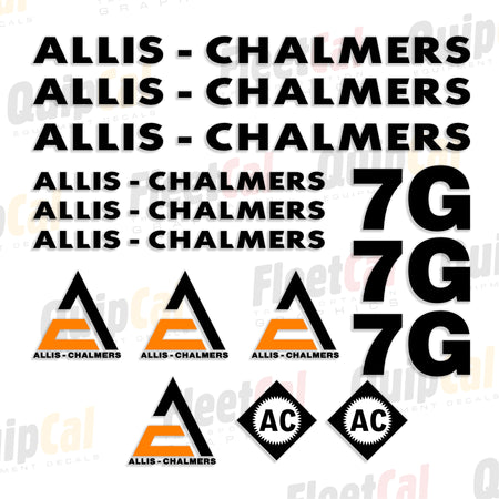 Allis Chalmers Dozer Decals