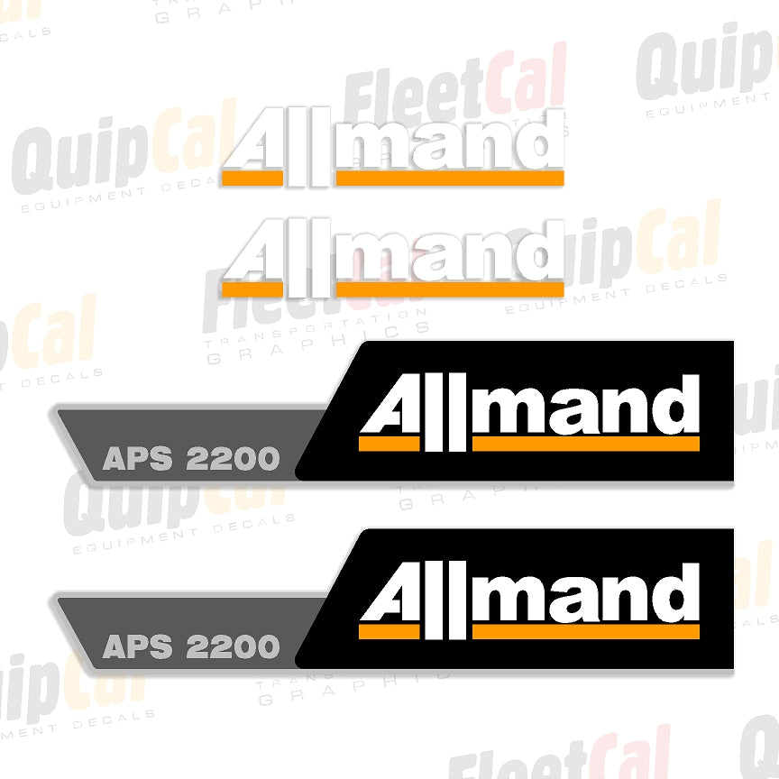 Allmand Arrow Board Decals