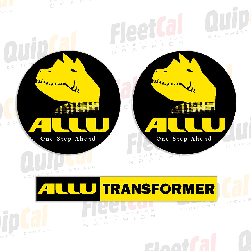 Allu Screening Bucket Decals