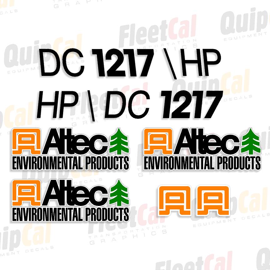 Altec DC1217 Marking Decal Set