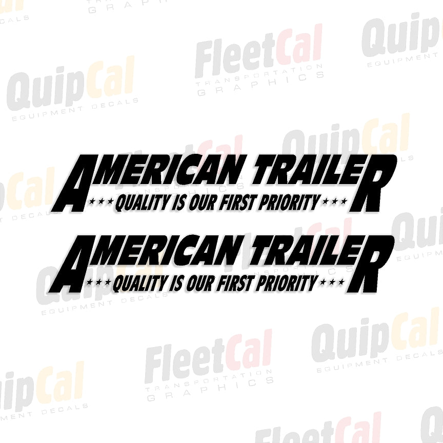 Logotipos de American Trailers (1 PAR)