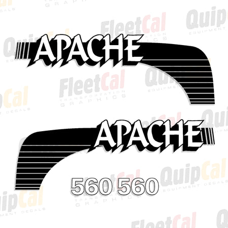 Apache Sprayer Decals