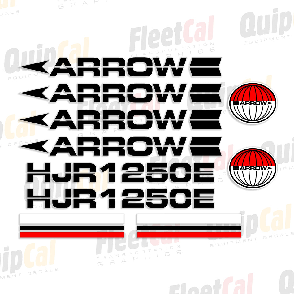 Arrow Drop Hammer Decals