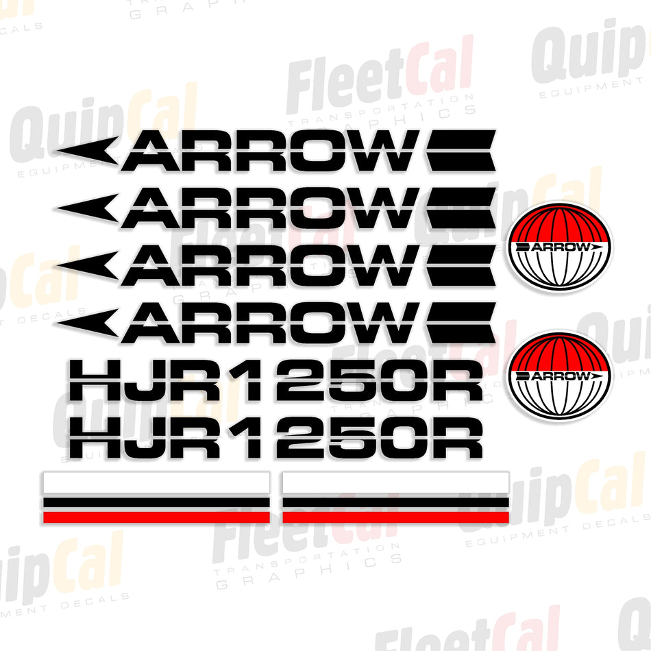 Arrow Drop Hammer Decals