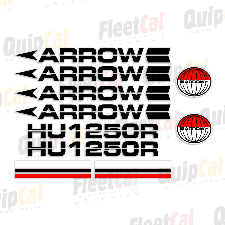 Arrow Drop Hammer Decals