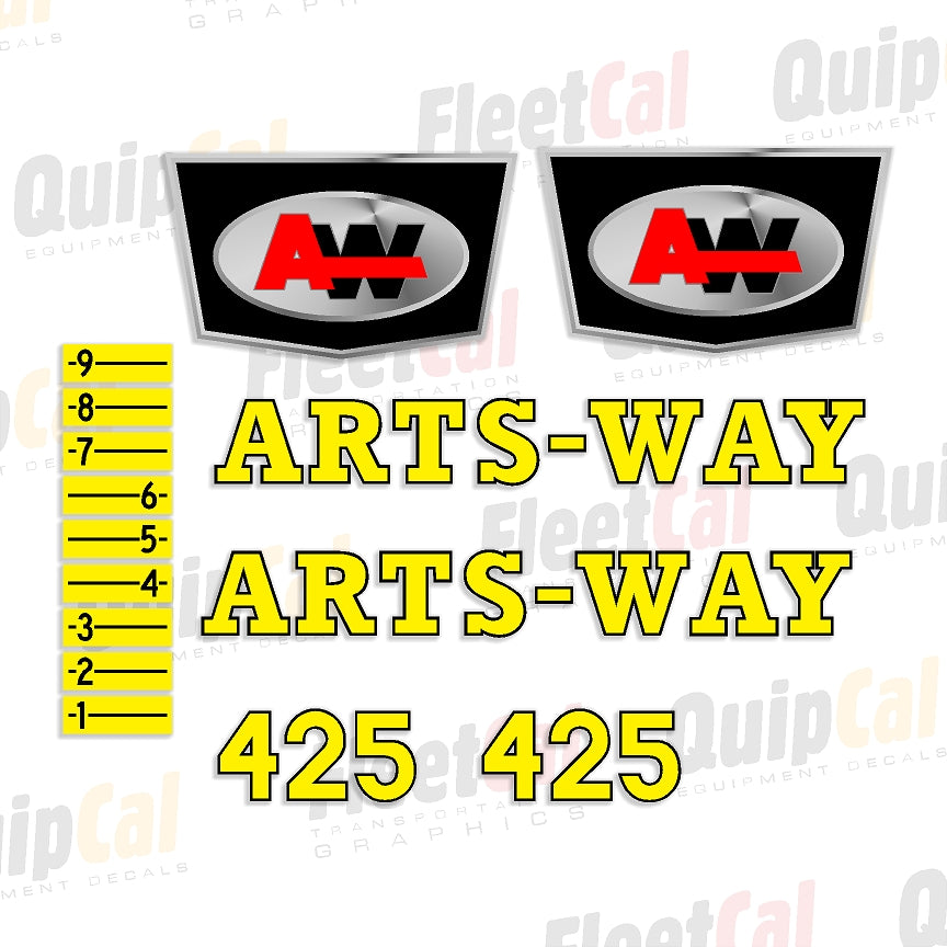 Arts-Way Ag Equipment Decals