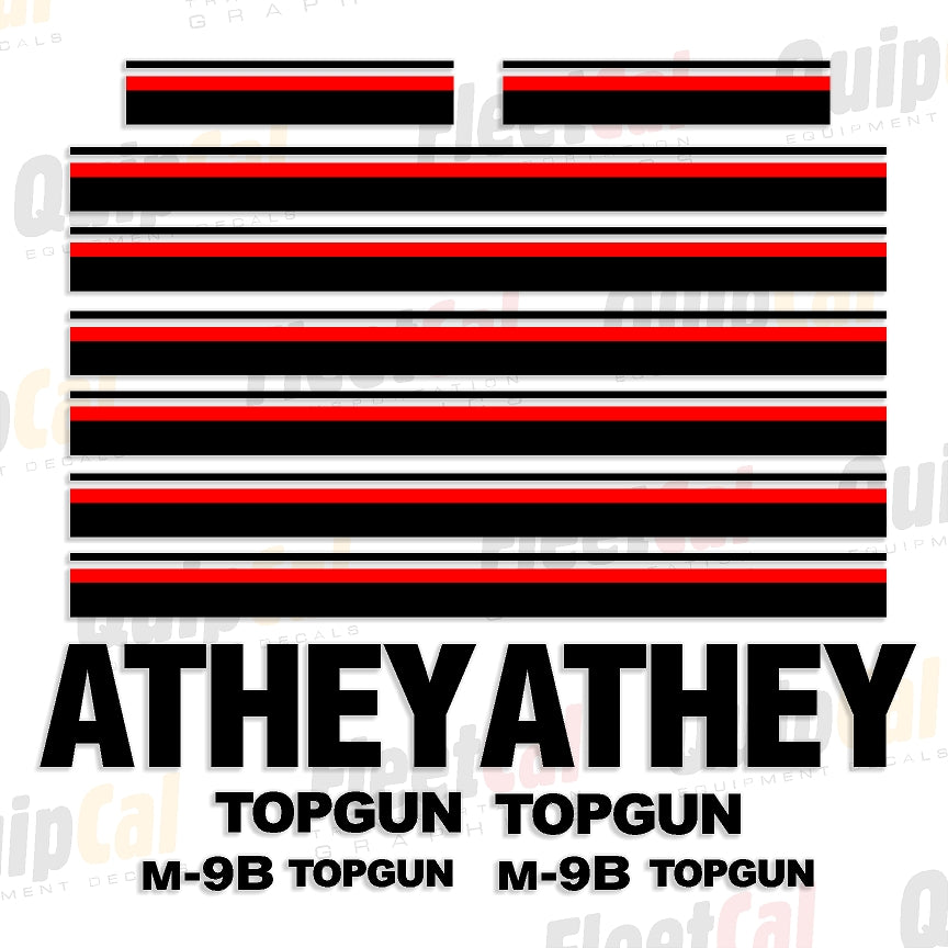 Athey Sweeper Decals