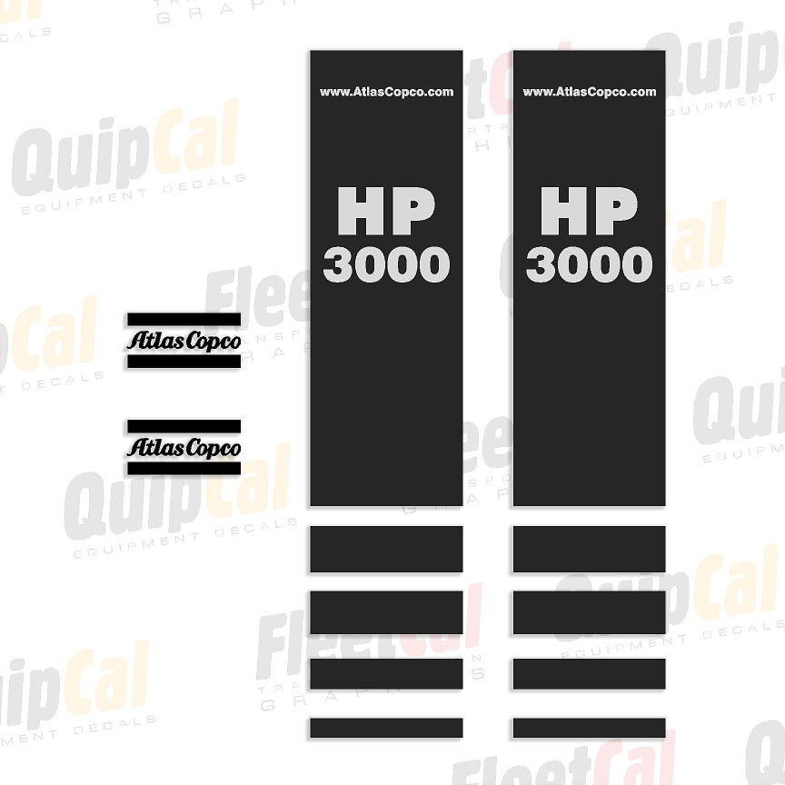 Atlas Copco Hydraulic Breaker Decals