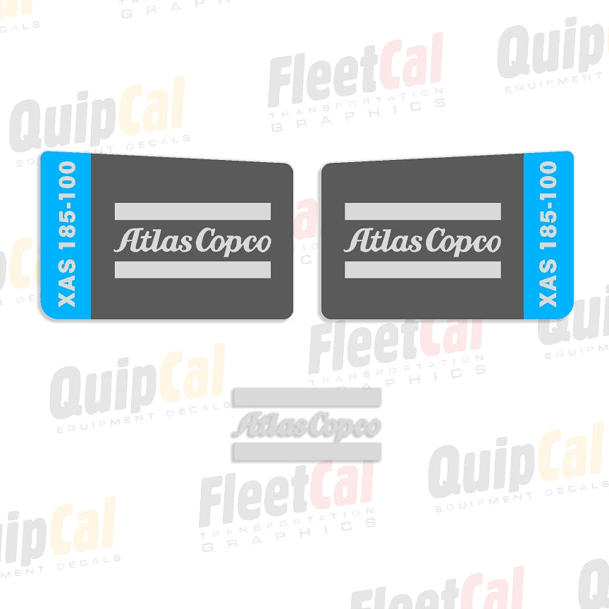 Atlas Copco Air Compressor Decals