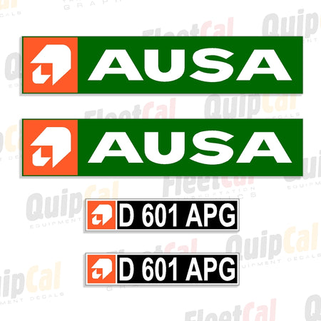 Ausa Dumper Decals