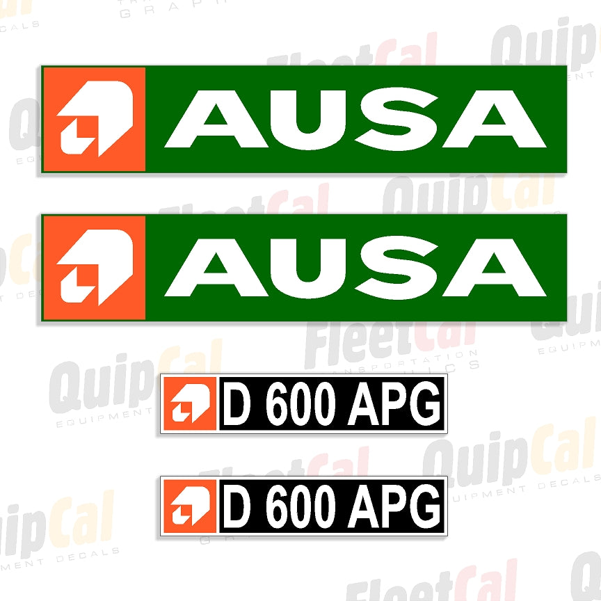 Ausa Dumper Decals