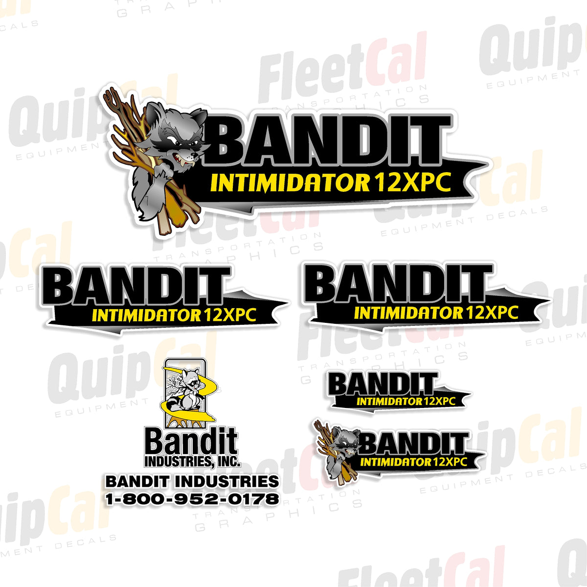 Bandit Chipper Decals