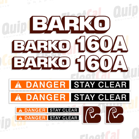 Barko Log Loader Decals