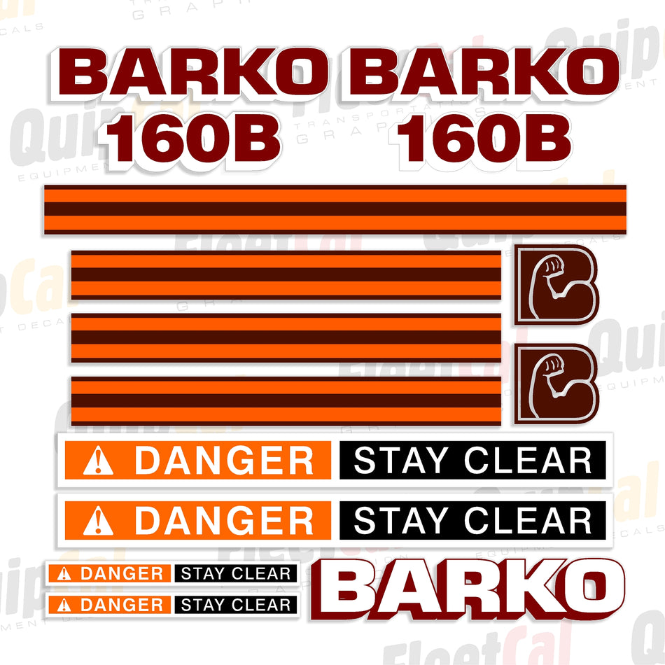 Barko Log Loader Decals