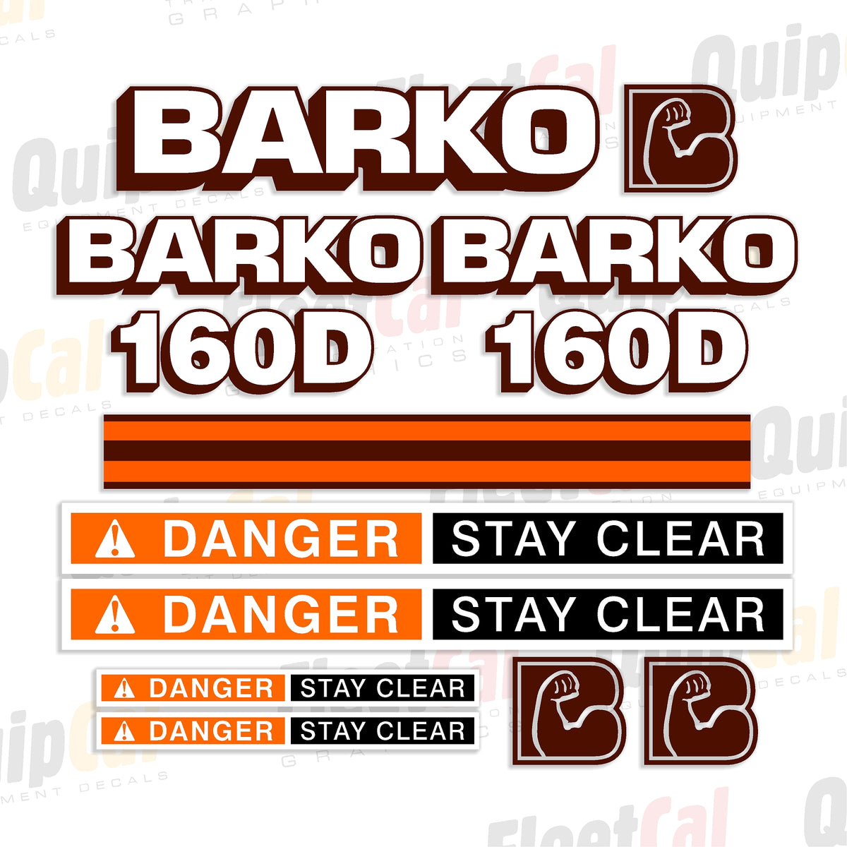 Barko Log Loader Decals