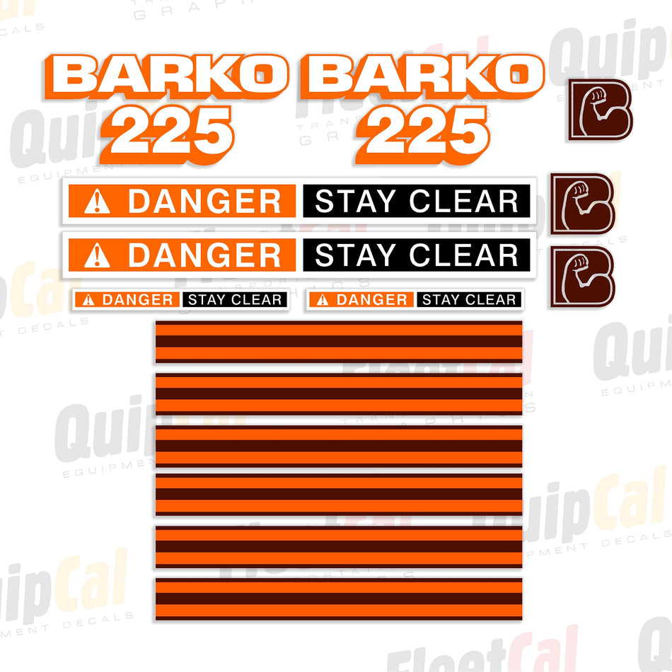 Barko Log Loader Decals