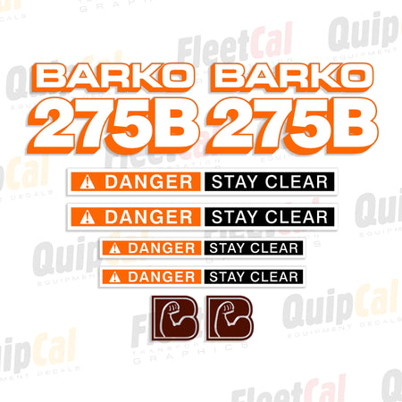 Barko Log Loader Decals