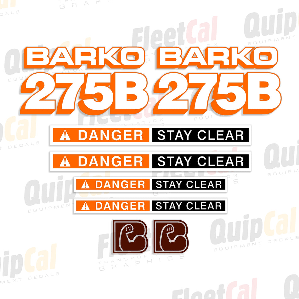 Barko Log Loader Decals