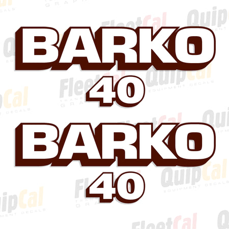 Barko Log Loader Decals