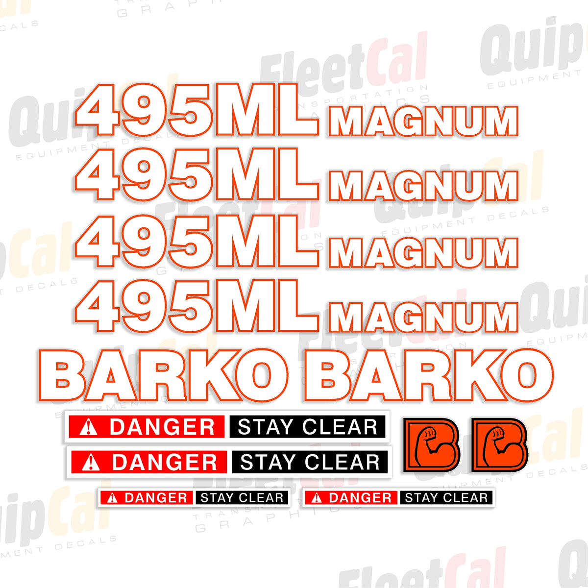 Barko Log Loader Decals