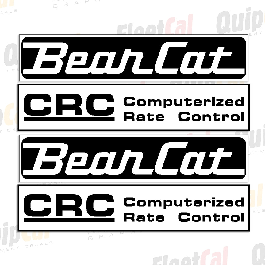 Bear Cat Decals