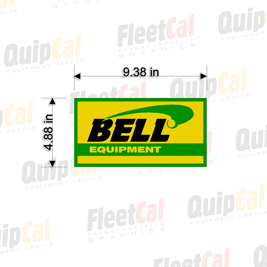 Bell Equipment Decals