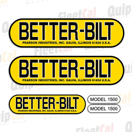 Better-Bilt Spreader Decals